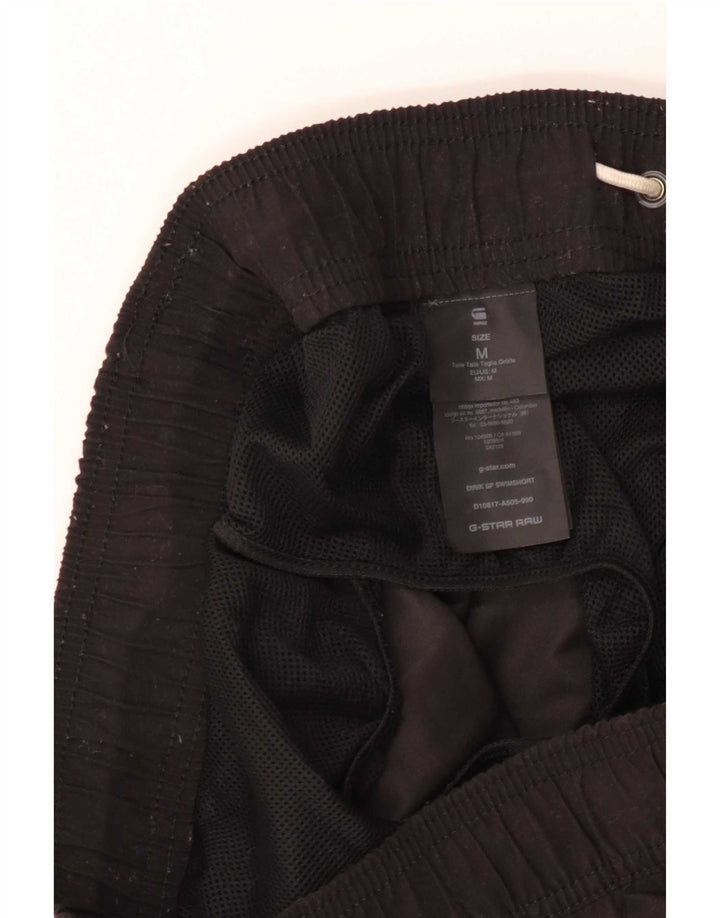 G-Star Mens Swimming Shorts Medium Black Polyester