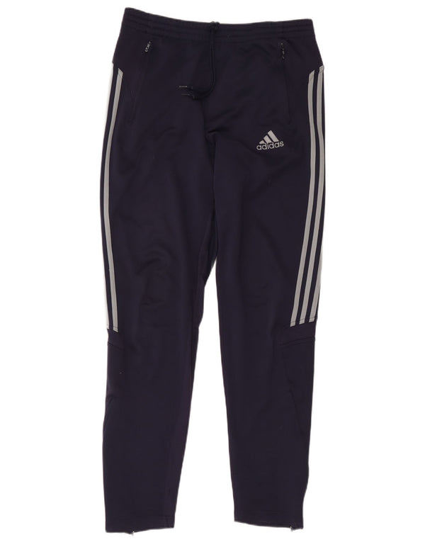 Adidas Mens Tracksuit Trousers UK 42/44 Large  Navy Blue Polyester