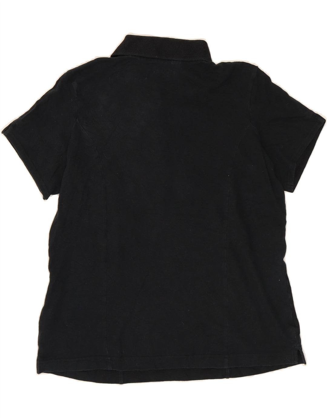 LEE Womens Polo Shirt UK 16 Large Black Cotton Vintage Lee and Second-Hand Lee from Messina Hembry 
