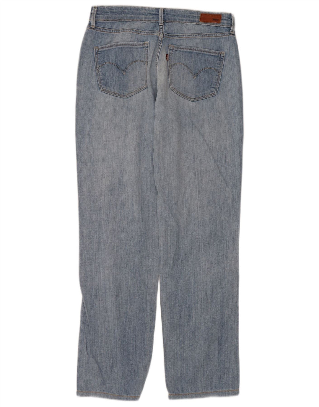 Levi's Damen Straight Jeans W28 L28 Blaue Baumwolle