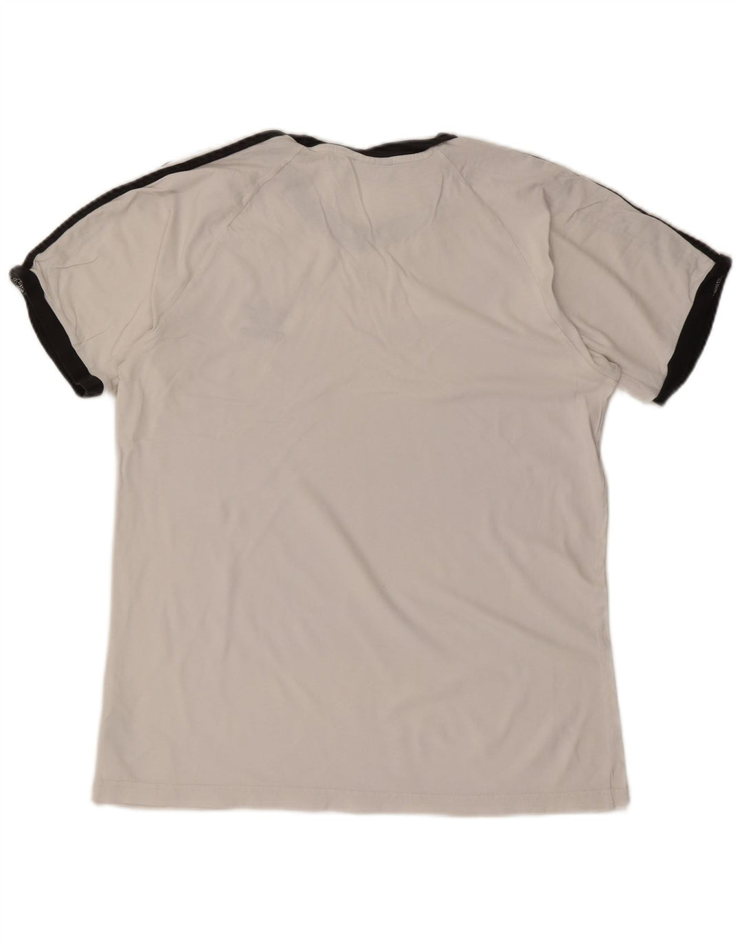ADIDAS Mens T-Shirt Top Large White Cotton