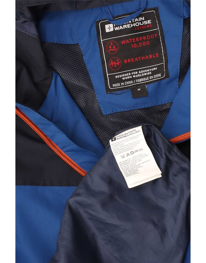 Chaqueta impermeable Isoory para hombre de Mountain Warehouse ES 38 Azul medio Colorblock