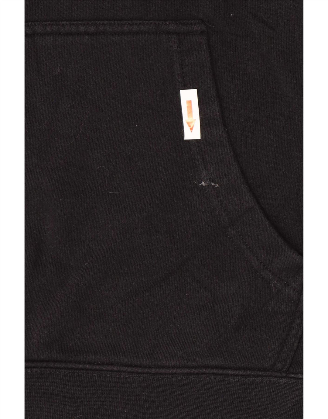 Felpa con cappuccio grafica Hurley da uomo piccola nera