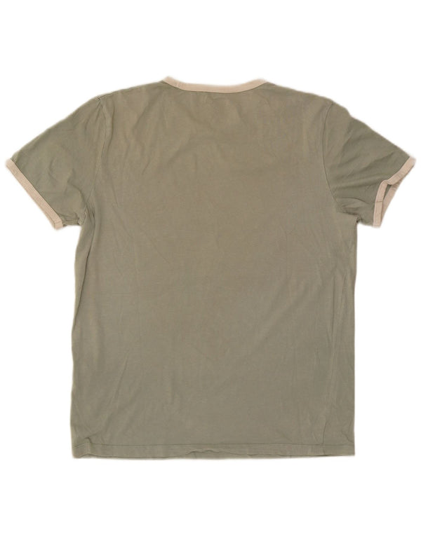 Jack & Jones T-shirt da uomo Top grande in cotone verde