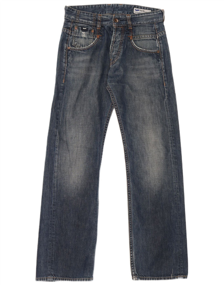 Vaqueros Bootcut Gas Hombre W30 L32 Algodón Azul