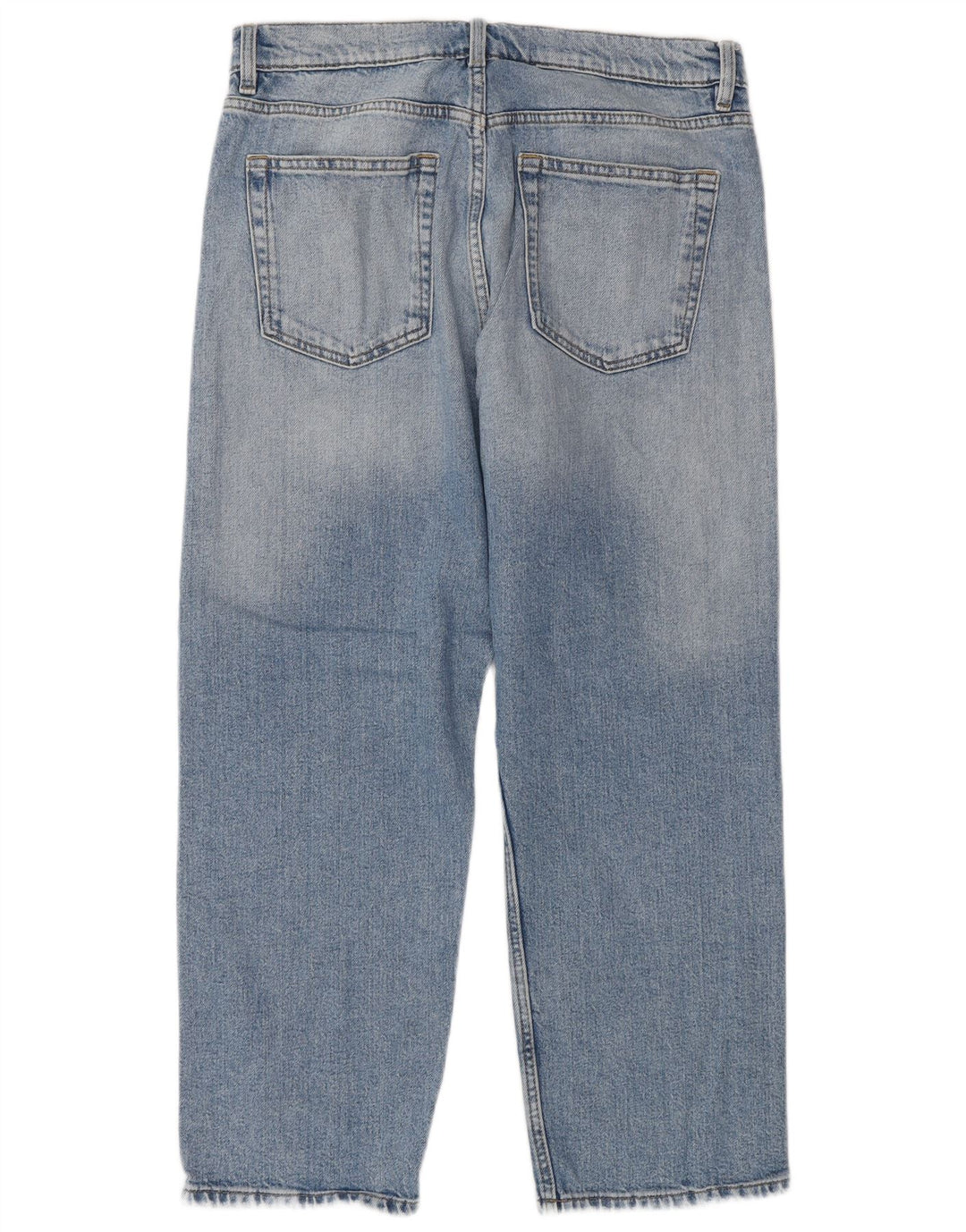 Marks & Spencer Damskie Regular Straight Jeans UK 12 Medium W30 L25 Niebieski