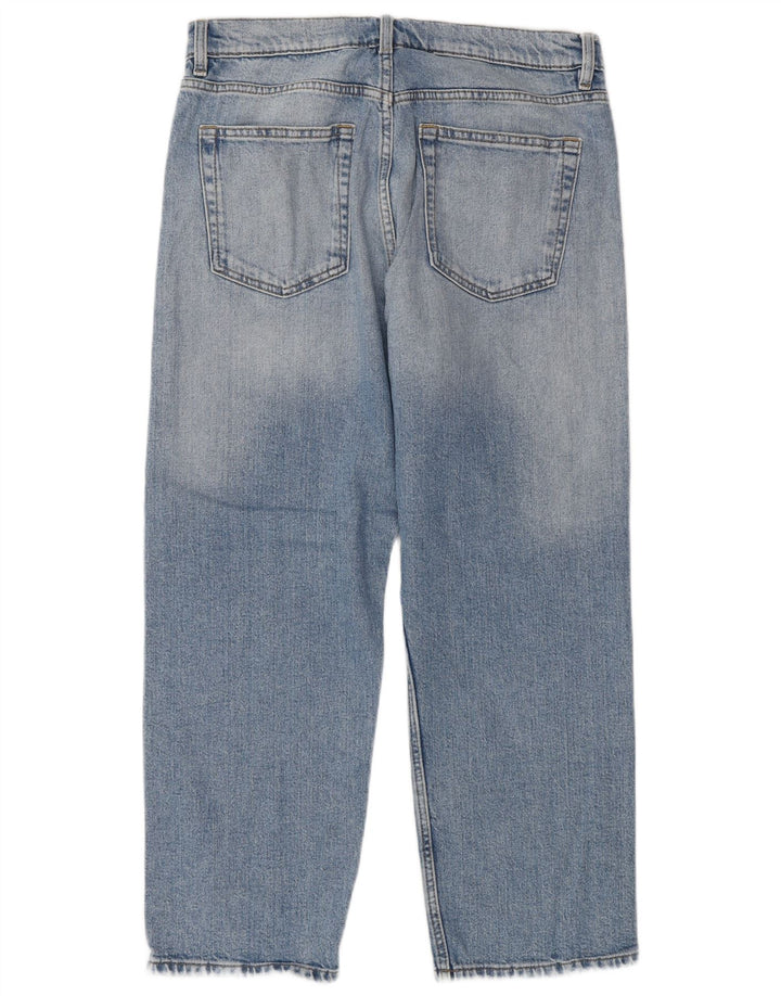 Marks & Spencer Damskie Regular Straight Jeans UK 12 Medium W30 L25 Niebieski