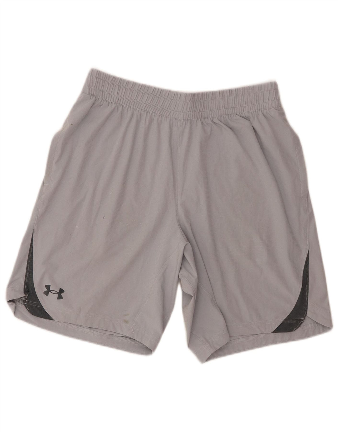 Under Armour Mens Graphic Sport Shorts Medium  Grey Colourblock Polyester