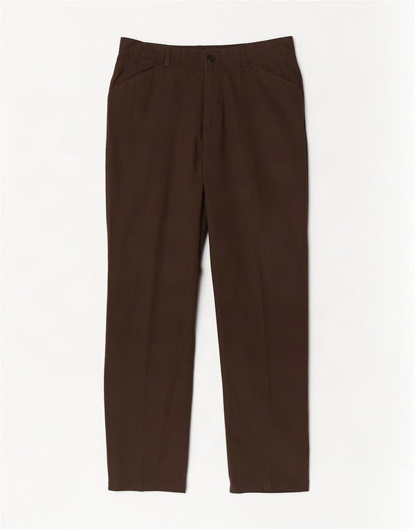 Emporio Armani Мужские прямые повседневные брюки W30 L28 Коричневые