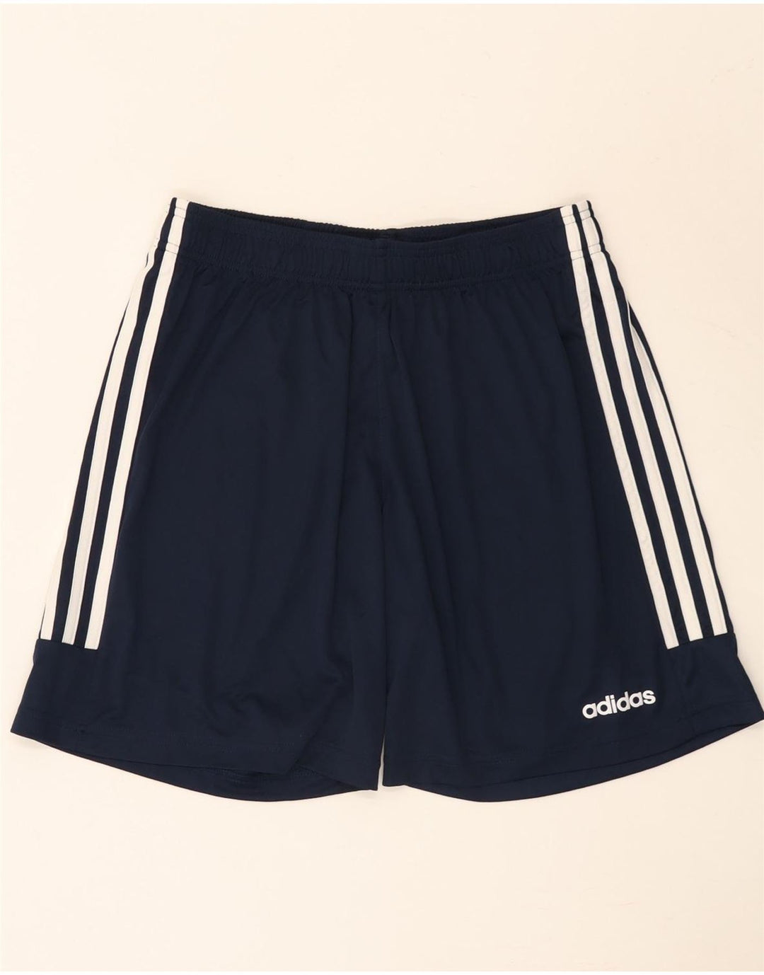 Adidas Mens Aeroready Sport Shorts Large Navy Blue Polyester