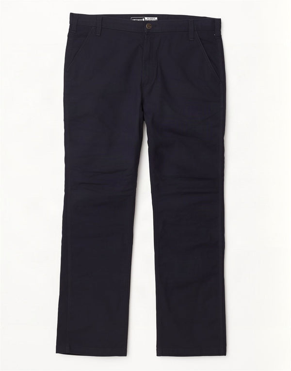 Pantaloni cargo da uomo dalla vestibilità rilassata Carhartt W38 L34 cotone blu navy