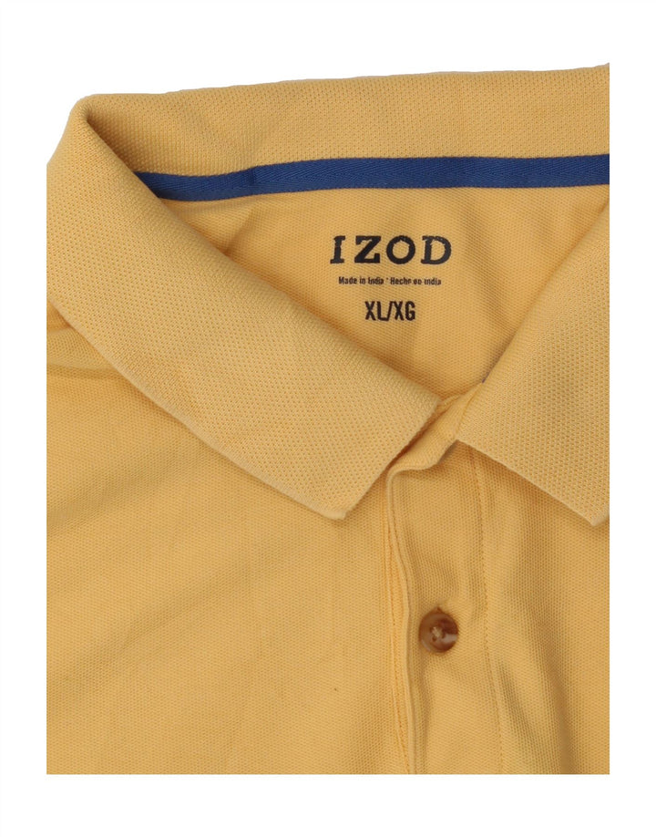 IZOD Mens Polo Shirt XL Yellow Vintage Izod and Second-Hand Izod from Messina Hembry 