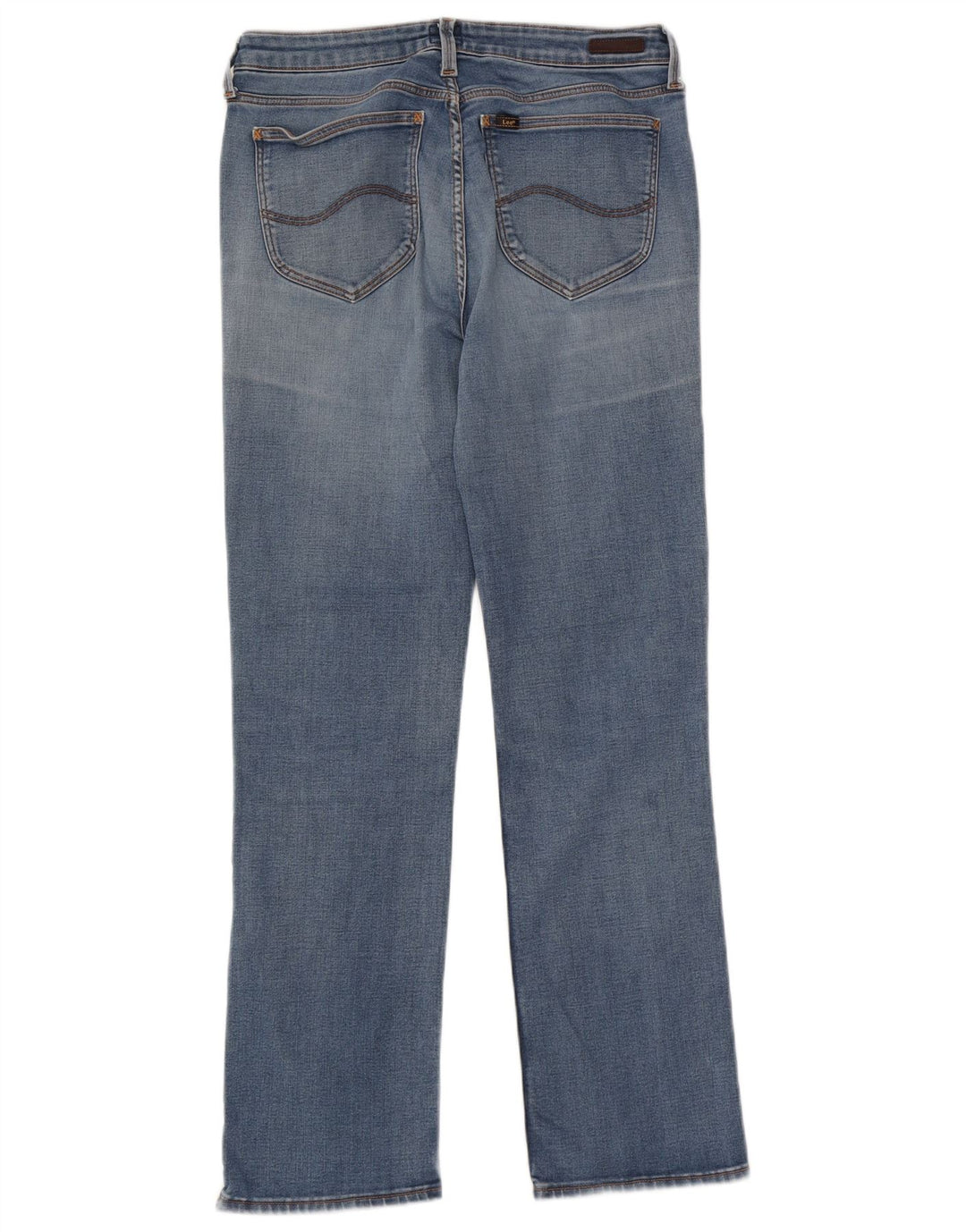 Lee Jean Droit Marion Femme W31 L31 Bleu Coton