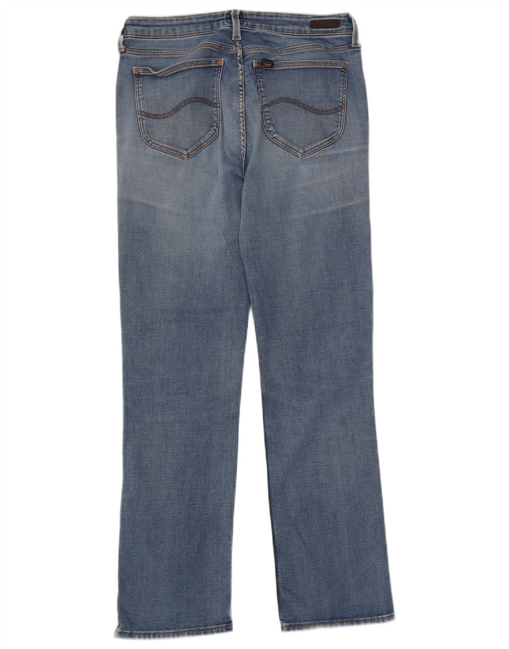 Lee Jean Droit Marion Femme W31 L31 Bleu Coton
