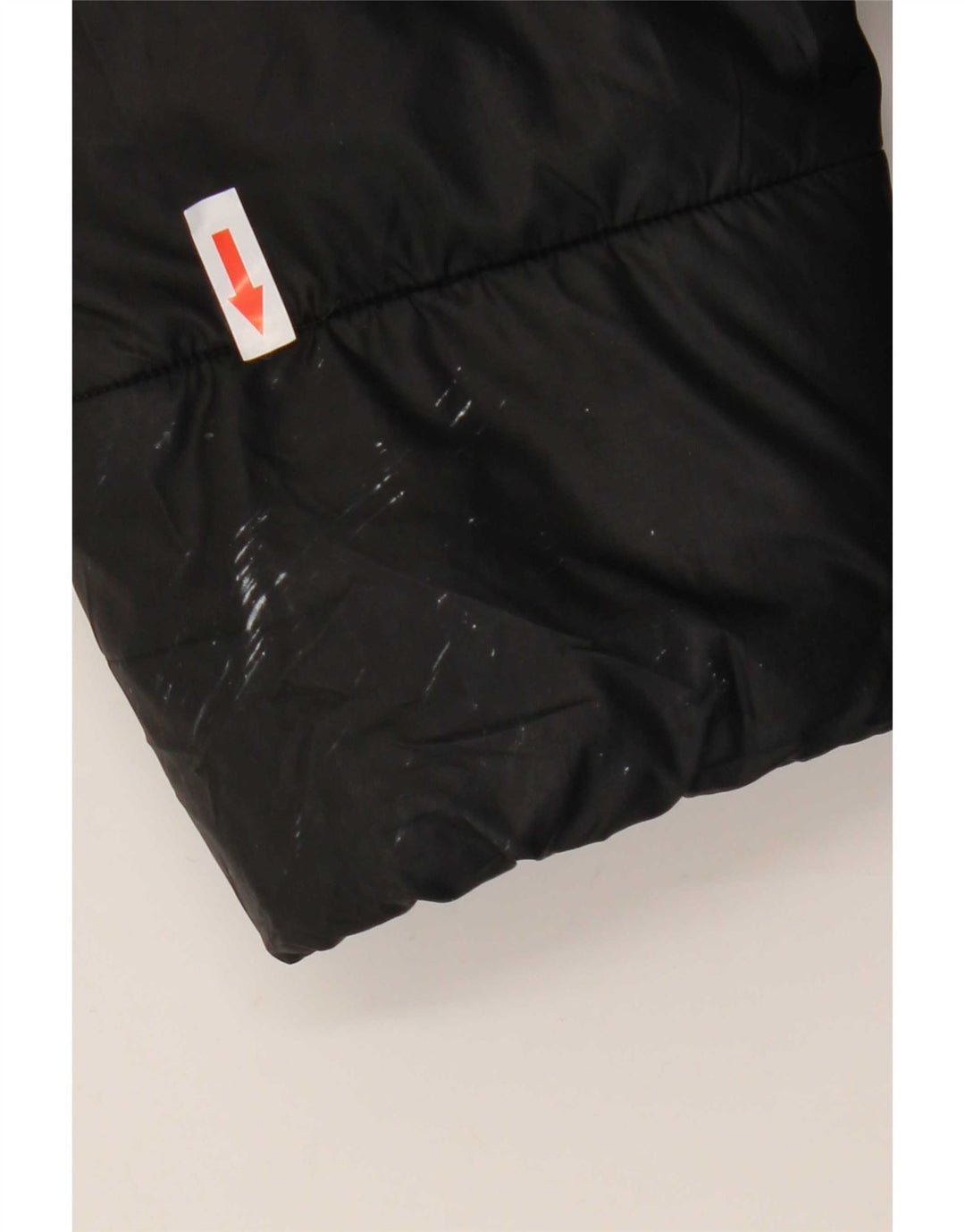 Adidas Womens Hooded Padded Coat UK 16/18 Large Black Polyester