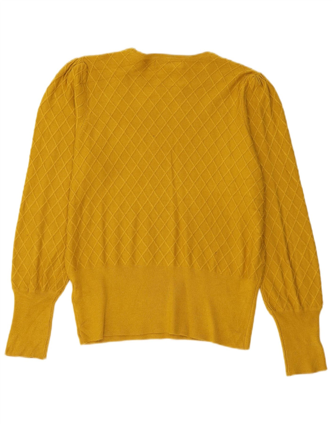 Marks & Spencer Pull col bateau pour femme UK 12 Jaune moyen