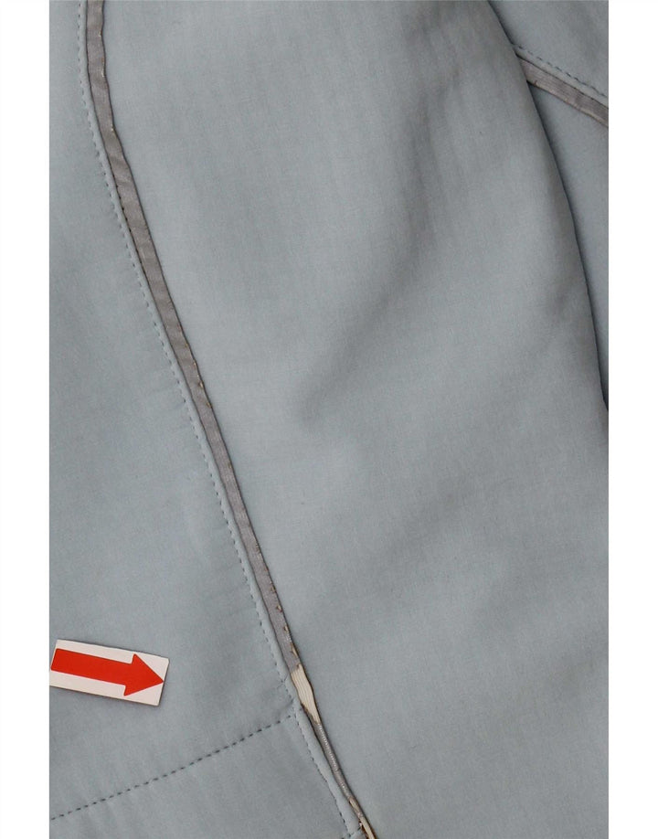 Giacca superiore della tuta da donna Nike US 8/10 poliestere blu medio