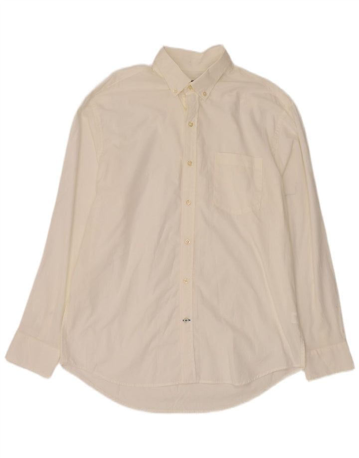 IZOD Chemise Homme Large Blanc Coton