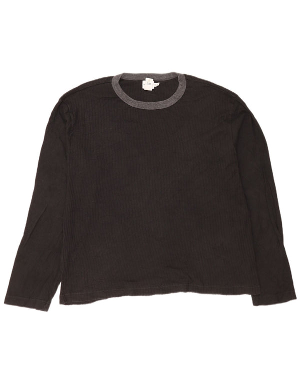 Calvin Klein Jeans Haut à manches longues pour homme en coton noir 2XL