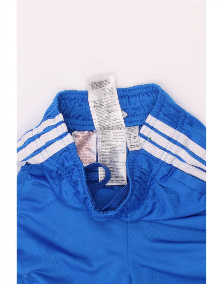 Adidas Jungen Trainingshose Jogger 5-6 Jahre Blau Polyester