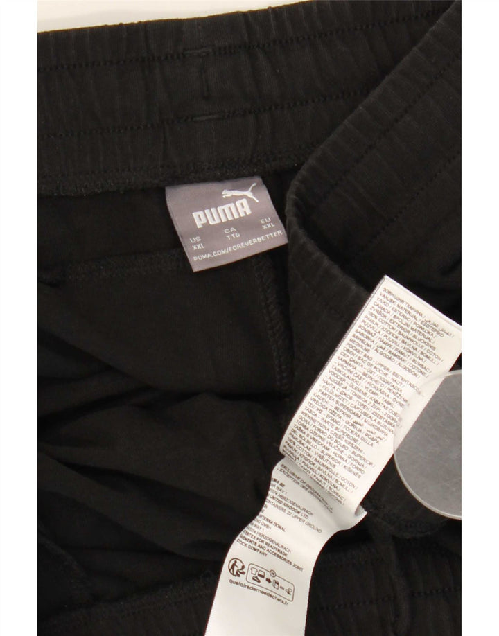 Puma Mens Sport Shorts 2XL Black Cotton