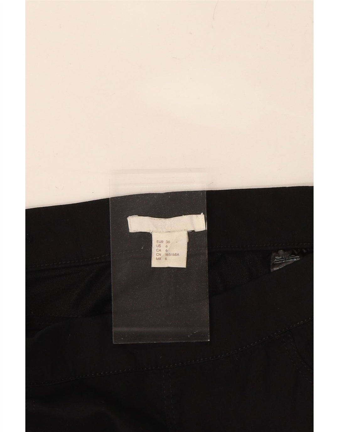 H&M Womens Leggings US 6 Medium  Black Cotton Vintage H&M and Second-Hand H&M from Messina Hembry 