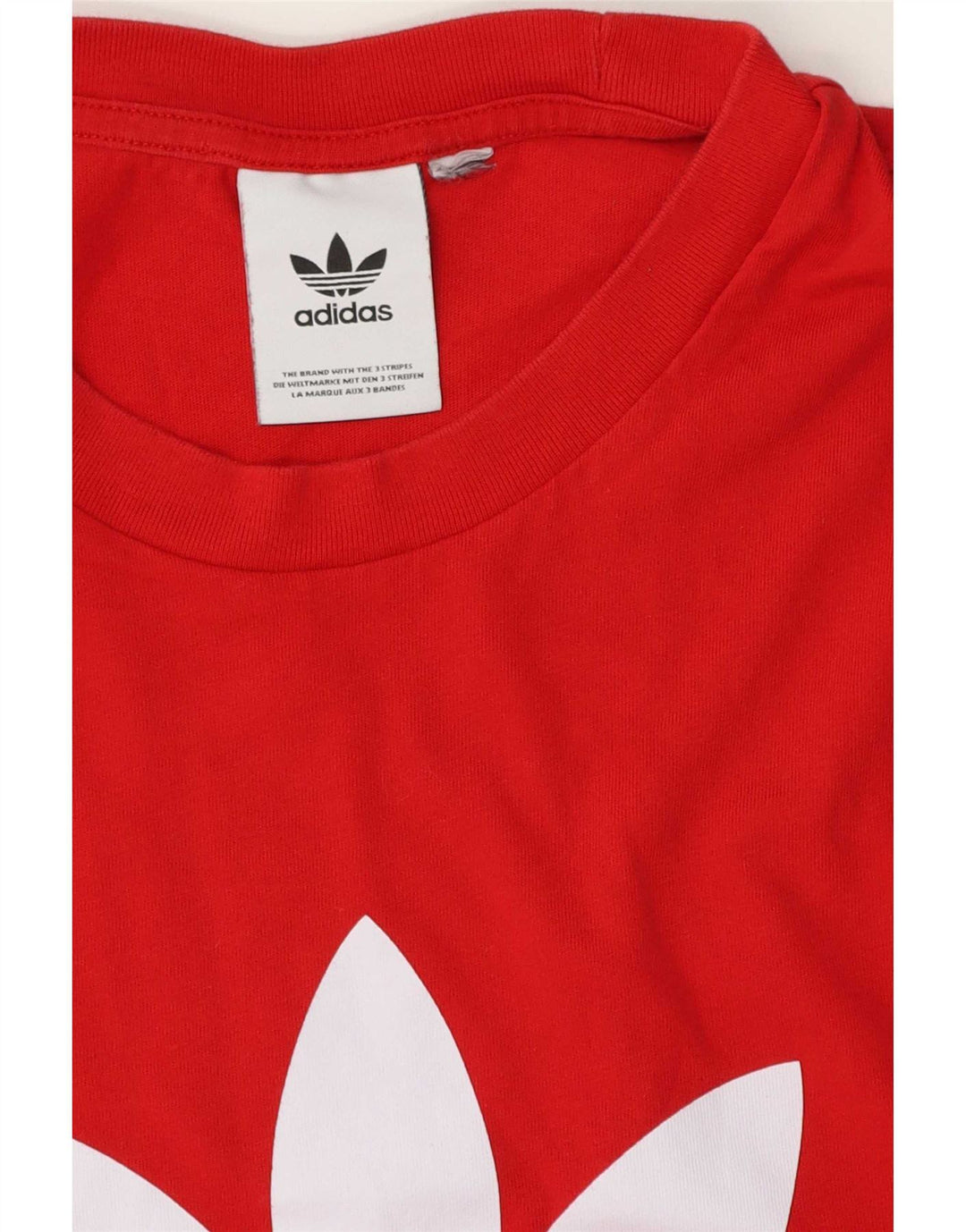 Tricou cu grafică pentru bărbați Adidas Regular Top Large Red