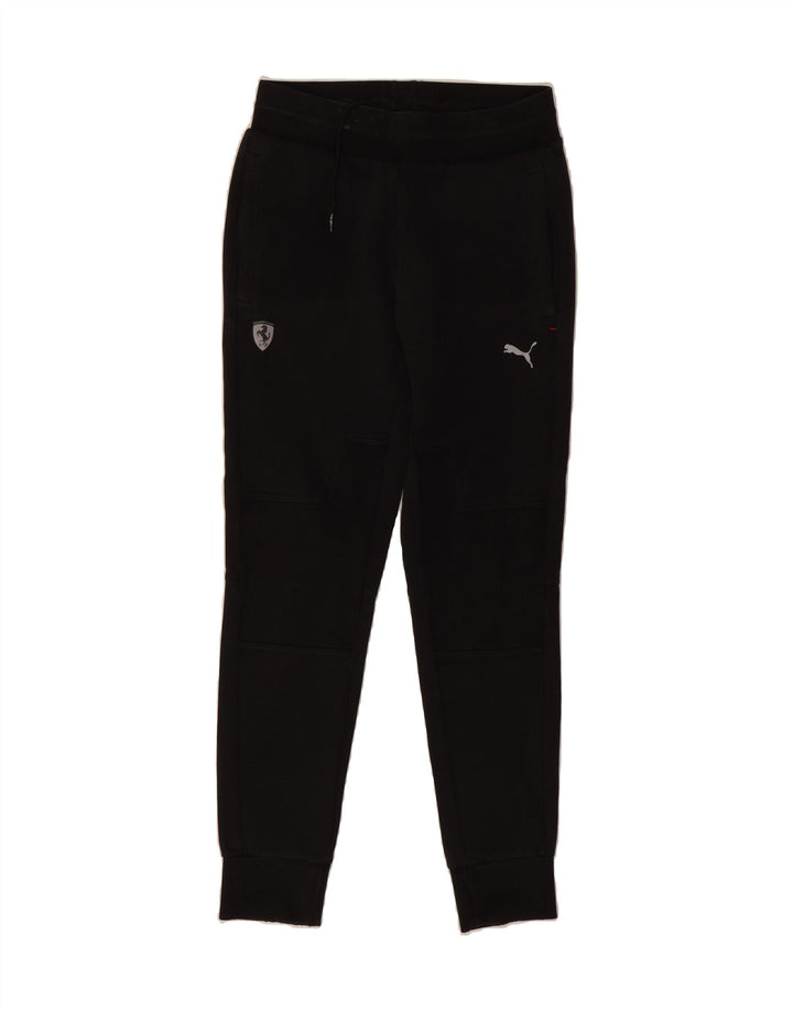 PUMA Mens Tracksuit Trousers Joggers Small  Black Cotton Vintage Puma and Second-Hand Puma from Messina Hembry 