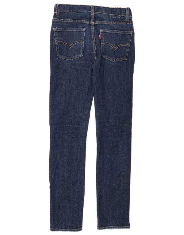 Levi's Ragazzi 510 Jeans Skinny 13-14 Anni W26 L29 Cotone Blu Navy