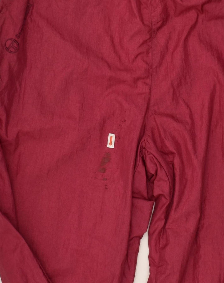 SERGIO TACCHINI Womens Tracksuit Trousers Joggers IT 44 Medium Red | Vintage Sergio Tacchini | Thrift | Second-Hand Sergio Tacchini | Used Clothing | Messina Hembry 