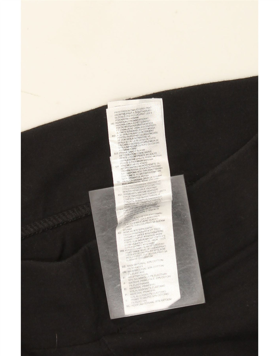 Adidas Womens Leggings UK 10 Small  Black Cotton