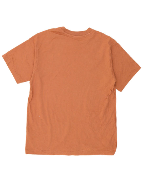 Adidas Herre T-Shirt Top Medium Brun Bomuld