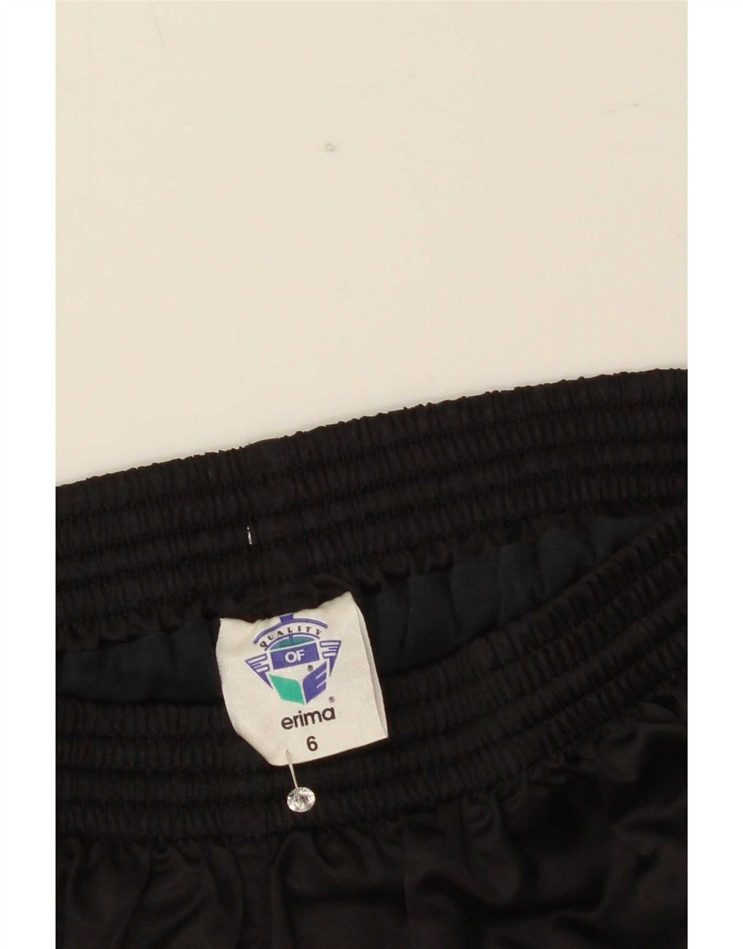 Pantaloncini sportivi da donna Erima UK 6 XS poliestere nero