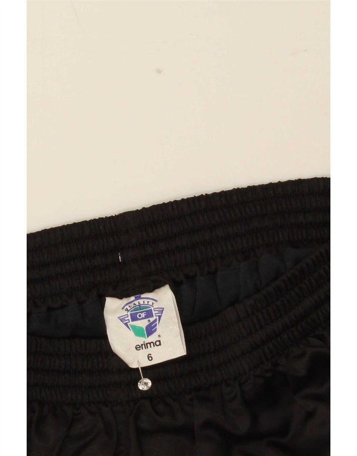Pantaloncini sportivi da donna Erima UK 6 XS poliestere nero