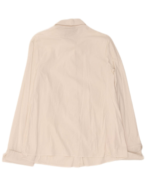 Emporio Armani Womens Formal Shirt IT 44 Medium White