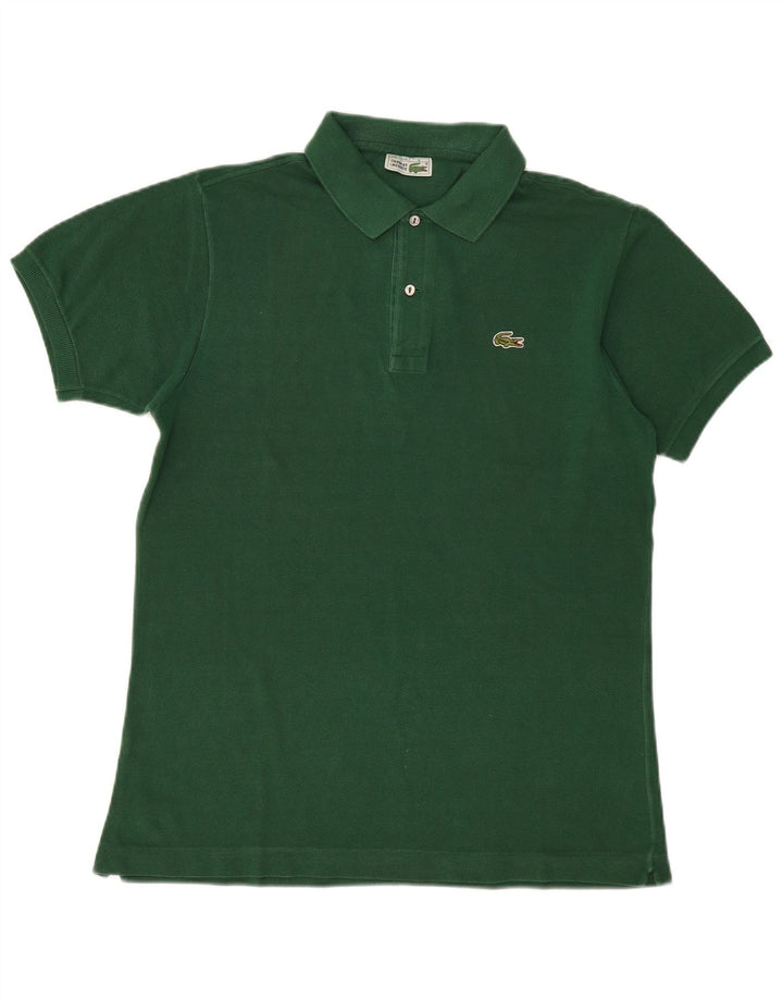 Lacoste Mens Polo Shirt Size 5 Large Green Cotton