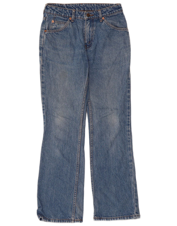 Levi's Womens 564 Relaxed Fit Straight Jeans W28 L29 Blå