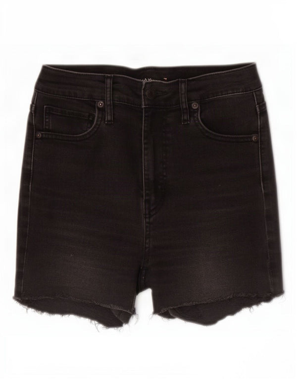 Levi's Mile High Skinny Denim Shorts W26 Pequeño Negro para Mujer