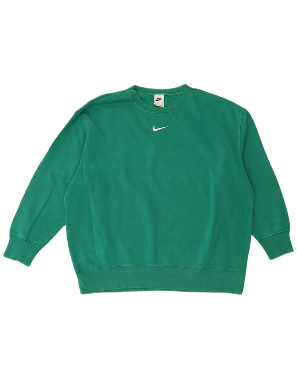 Nike Mens Loose Fit Sweatshirt Jumper Large Green