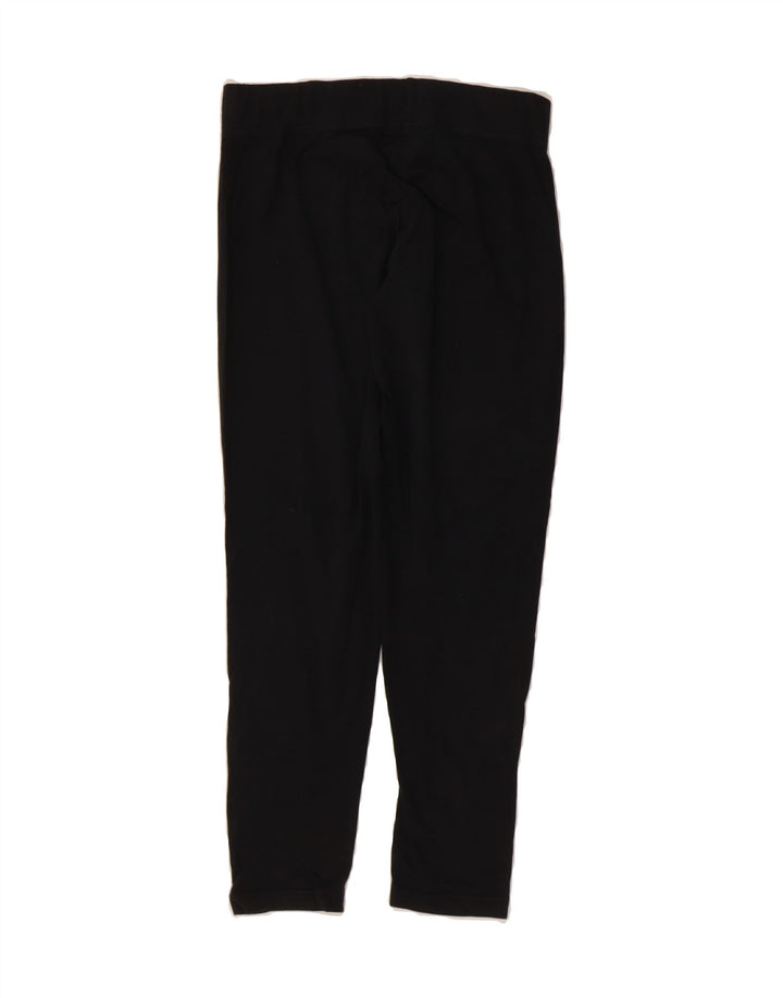 ADIDAS Womens Graphic Leggings UK 12/14 Medium Black Vintage Adidas and Second-Hand Adidas from Messina Hembry 