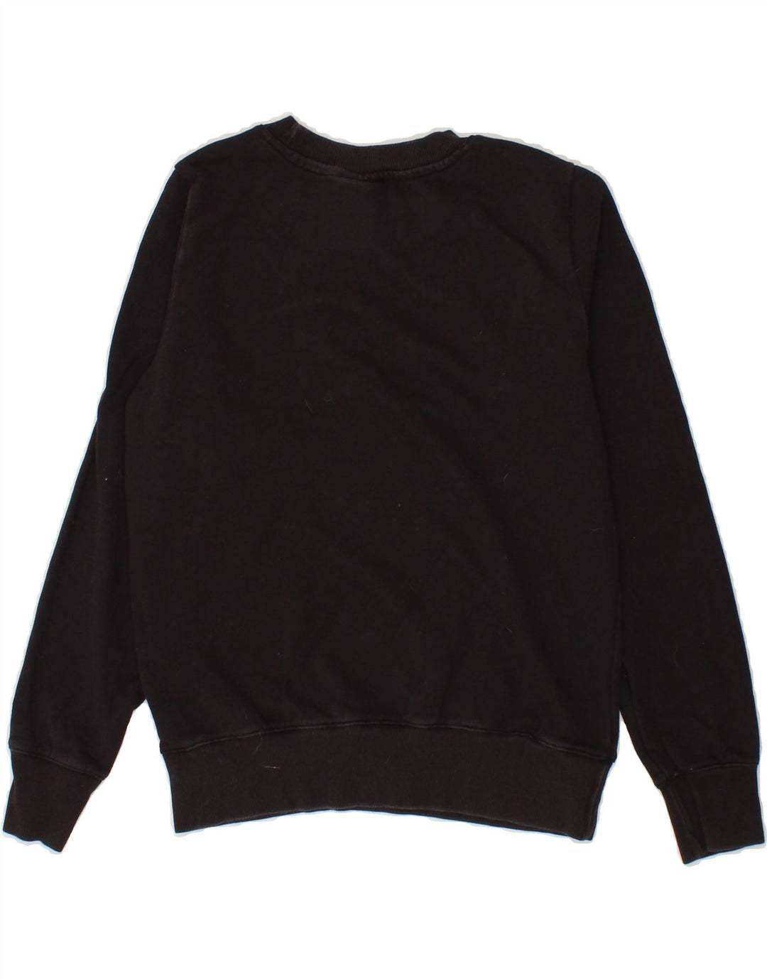 CHAMPION Womens Graphic Sweatshirt Jumper UK 10 Small Black Vintage Champion and Second-Hand Champion from Messina Hembry 