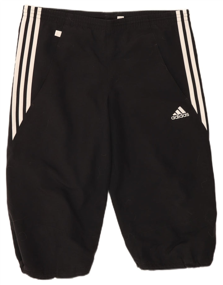 Adidas Womens Sport Shorts UK 14 Large Black