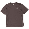 The North Face T-Shirt Homme Haut Petit Gris Polyester