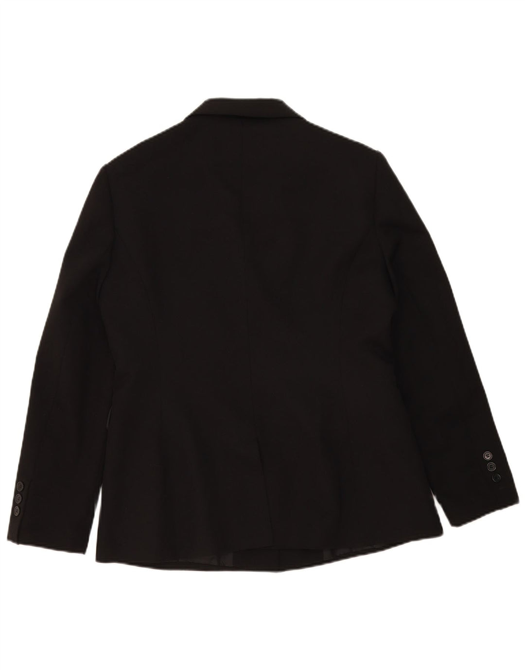 Etam Dame 3 Button Blazer Jacket UK 16 Large Black Polyester