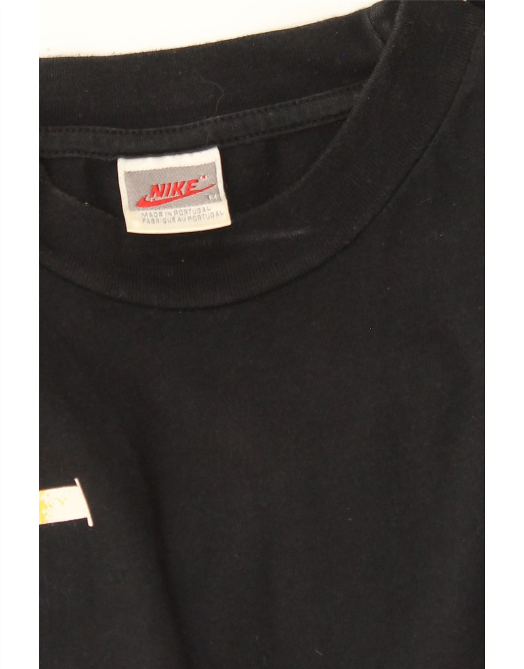 NIKE Mens Andre Agassi Graphic T-Shirt Top Medium Black Cotton Vintage Nike and Second-Hand Nike from Messina Hembry 