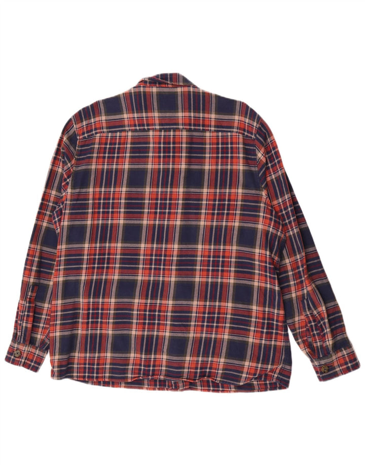 Crew Clothing Mens Flannel Shirt XL Multicoloured Check Cotton