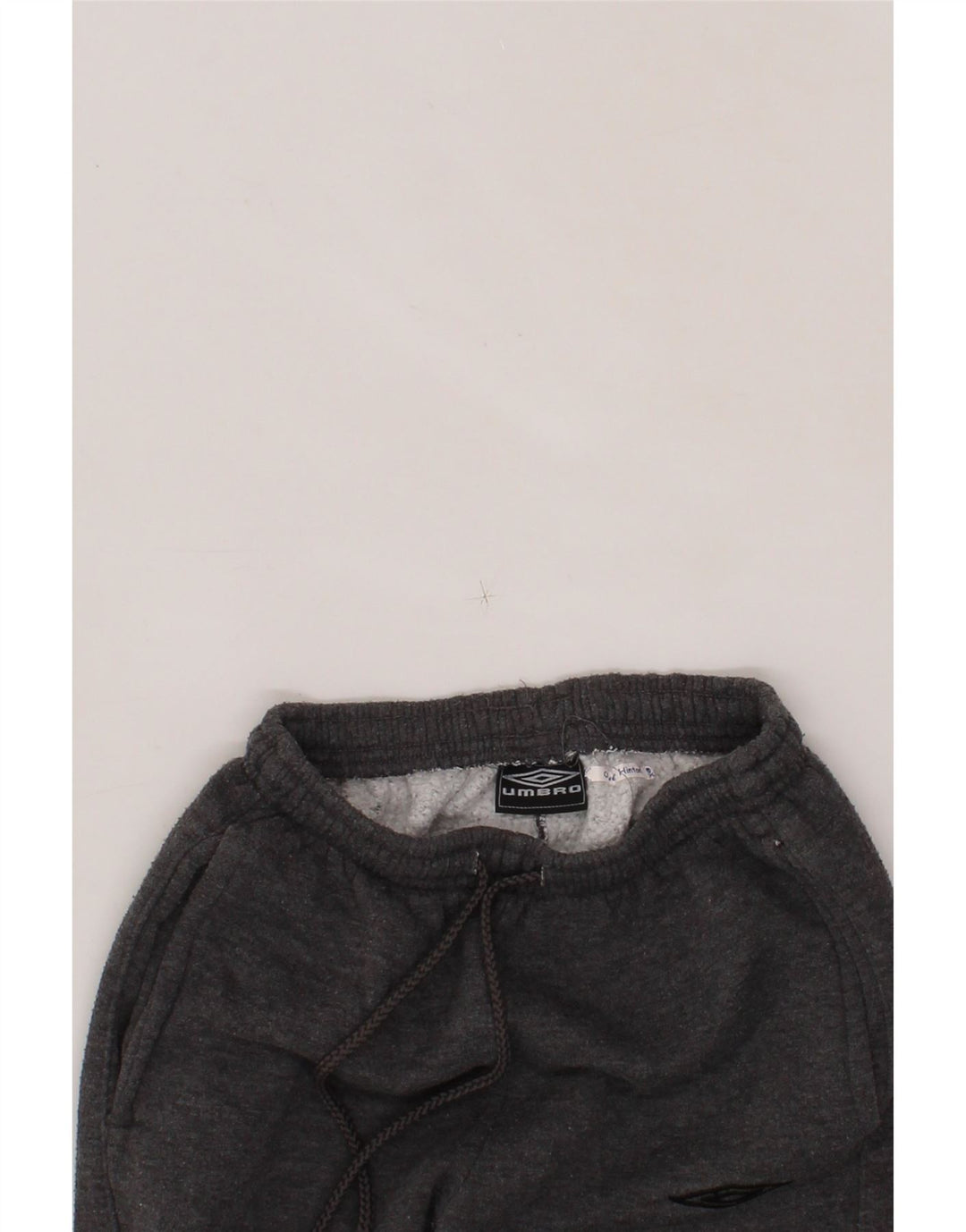 UMBRO Boys Tracksuit Trousers Joggers 10-11 Years Medium Grey Polyester Vintage Umbro and Second-Hand Umbro from Messina Hembry 