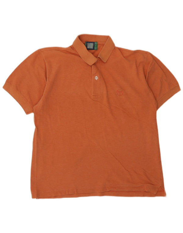 Polo Uomo Sergio Tacchini IT 44 XS Arancione Cotone