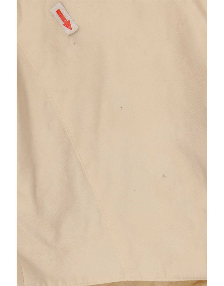 Escada Chaqueta Bolero Abierta para Mujer EU 36 Small Beige Cotton