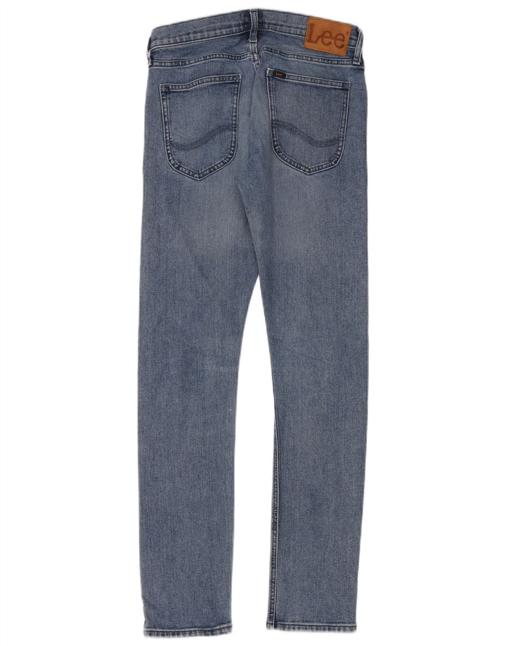 Lee Mens Luke Slim Jeans W28 L32 Blue Cotton